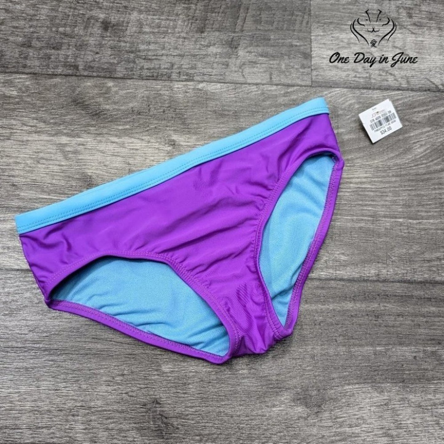 ZeroXposure Girl's Standard Bikini Bottom Size 10/12