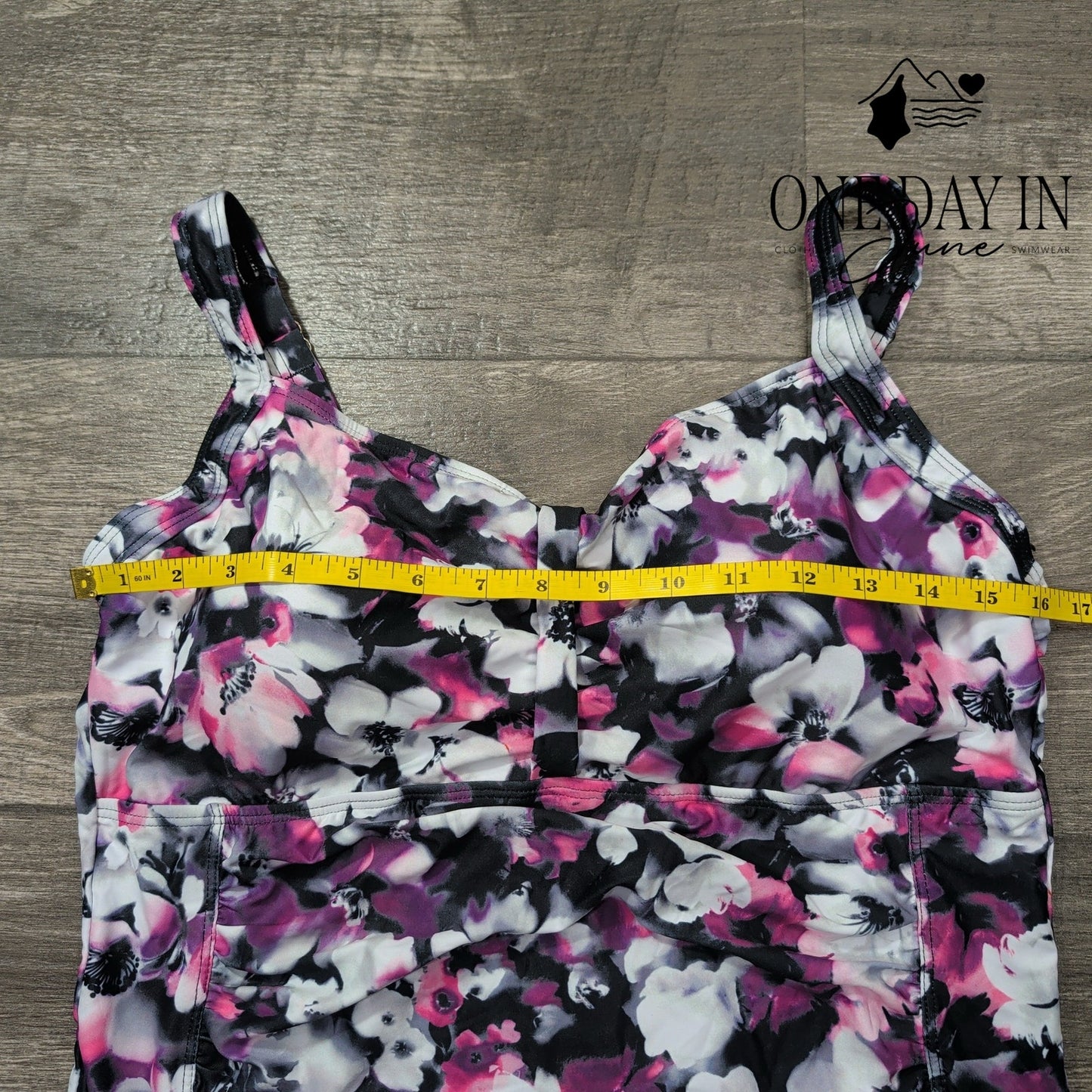 Tempt Me Floral One Piece Swimsuit Size XXL