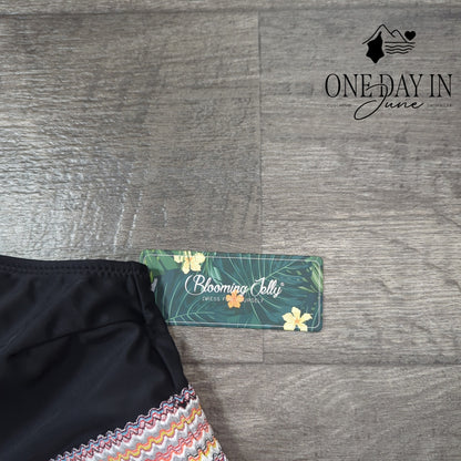 Blooming Jelly High Waist Bikini Swimsuit Size XL