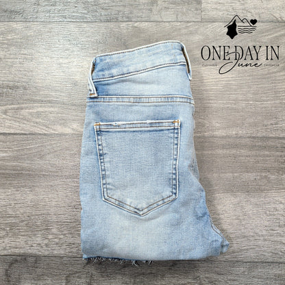 Pistola Arielle Skinny Raw Hem Jeans Size 2 (26)