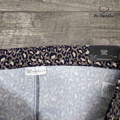 Rafaella Comfort Capri Leopard Print Pants Size 16