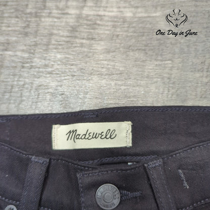 Madewell High Rise Skinny Jeans Black Stretch Denim NWT Size 23
