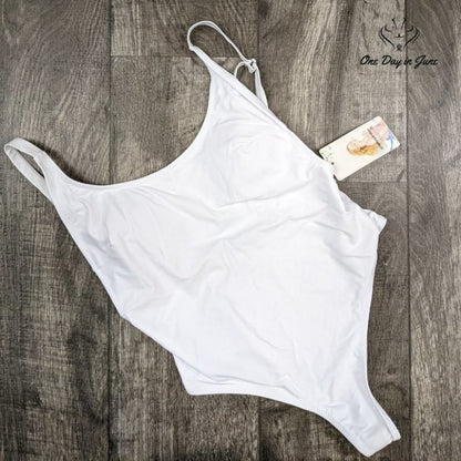 Prettygarden U Neck One Piece Swimsuit Size M