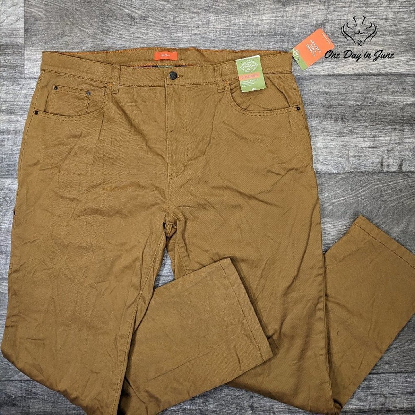 St. John's Bay Articulated Knee 5 Pocket Outdoor Pants Size 40X32