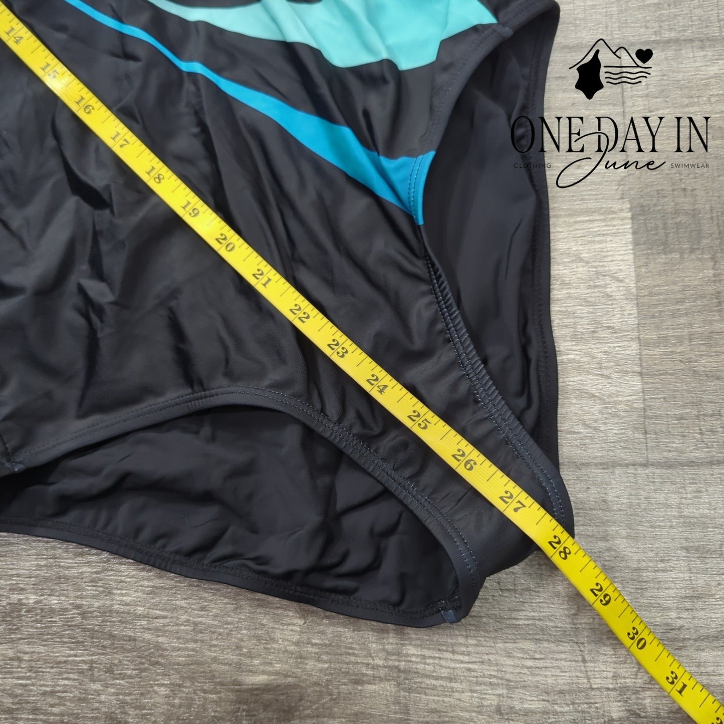 Aleumdr Adjustable Wide Strap Training One Piece Swimsuit Size L