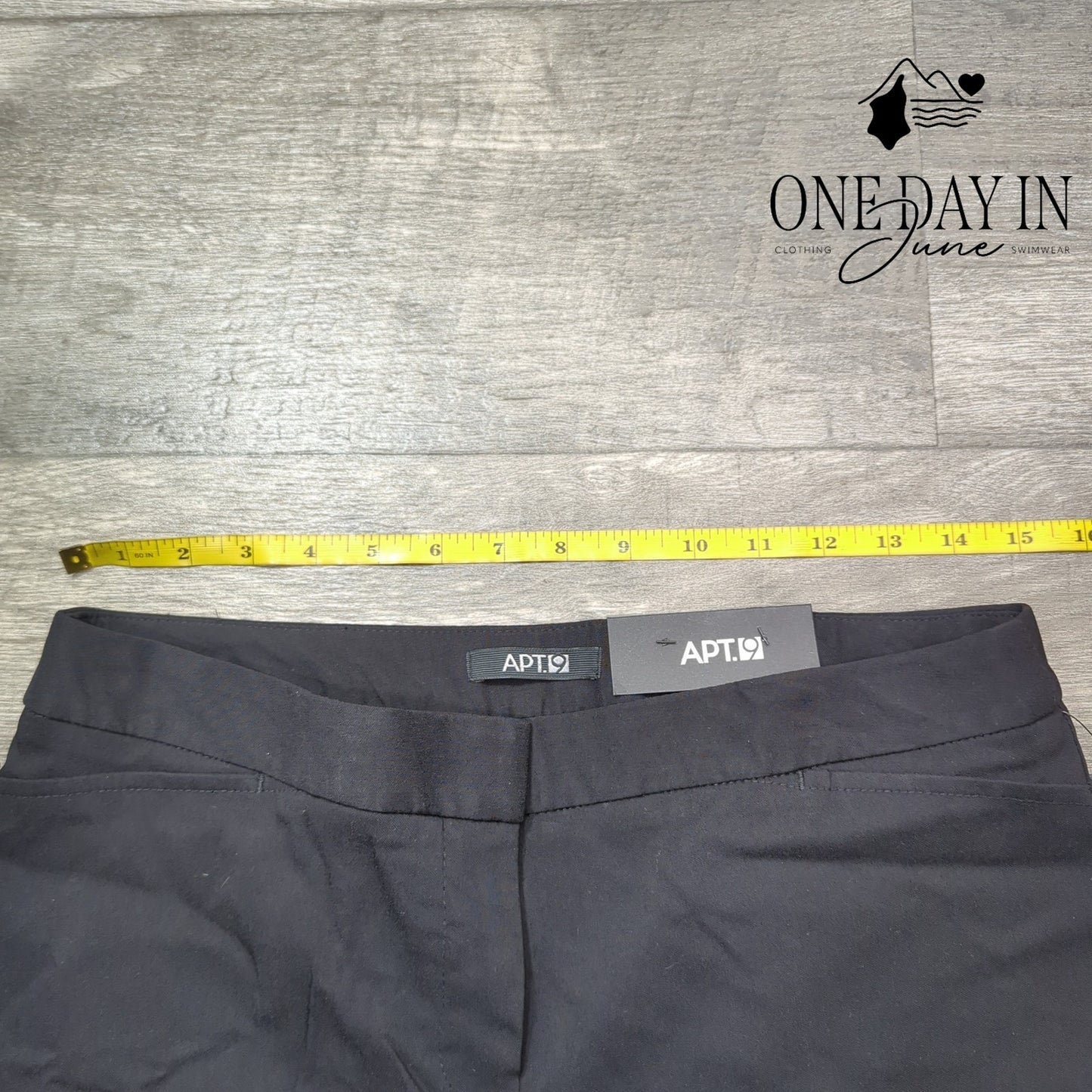 Apt. 9 Petite Mid Rise Trouser Pants Size 8Ps