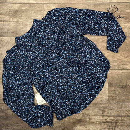 A.n.a High Neck Long Sleeve Blouse Size XS