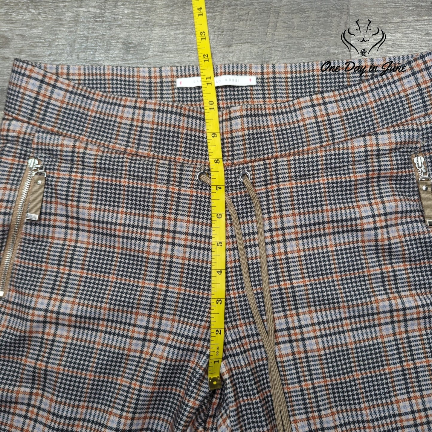 Raffaello Rossi Candy O Pull On Drawstring Pants Size 10 (40)