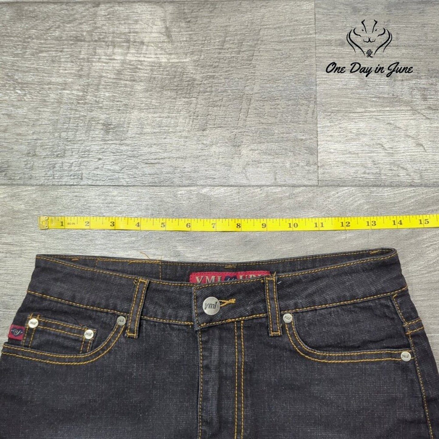 YMI Juniors Denim Mini Skirt Size 5