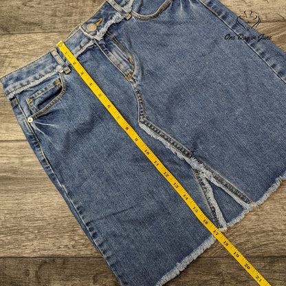 Loft Denim Mini Skirt Size 0