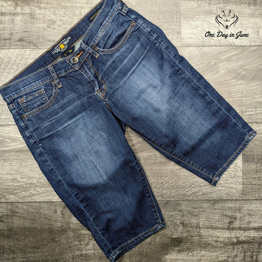 Lucky Brand Bridgitte Bermuda Denim Shorts Size 6