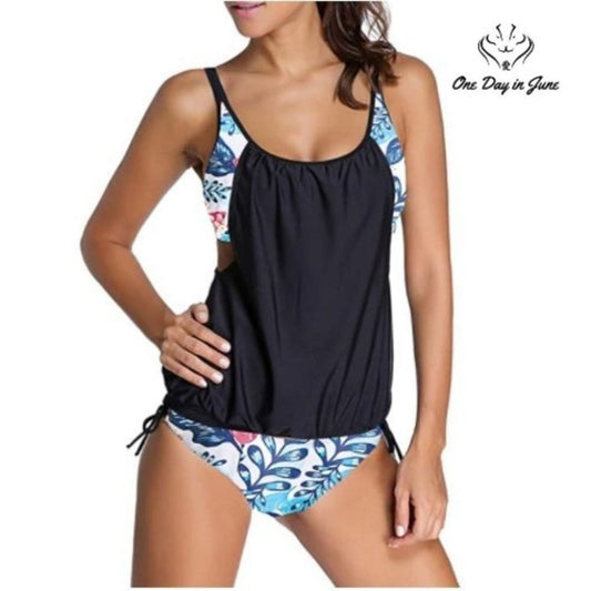 Dokotoo Double Up Tankini Size S