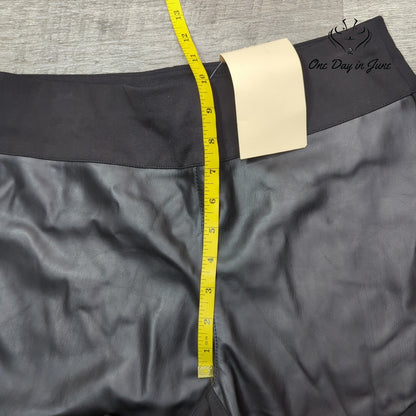 G by Giuliana Faux Leather Embellished Legging Pants Size 10
