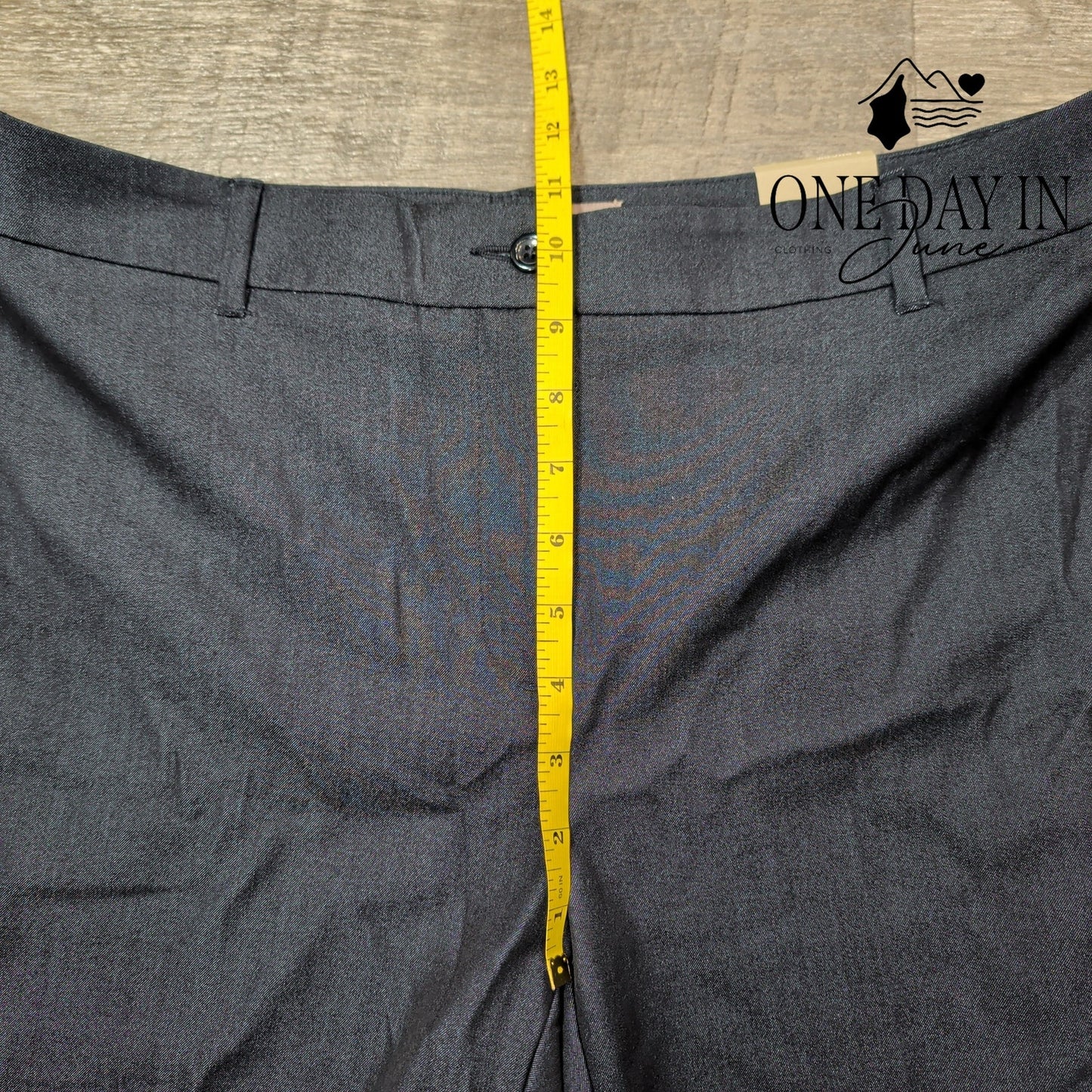 Chico's NWT Straight Leg Dress Pants Black Career Trousers Size Chico's 1S (8S)