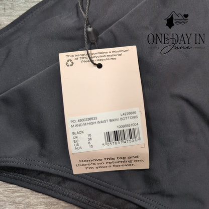 Missguided High Waist Bikini Bottoms Size 6