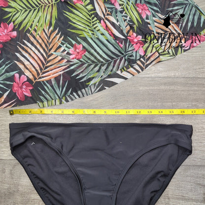 Kokokini Tropical Molded Cup Bikini Swimsuit Size L