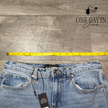 Fashion Nova High Rise Mom Jeans Size 9