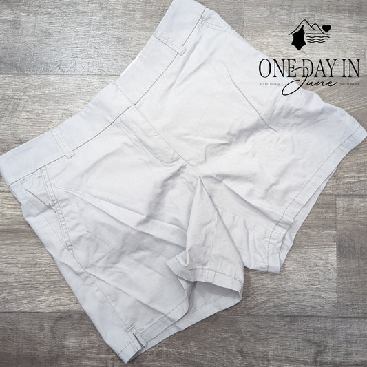 Loft Flat Front 6" Shorts Size 10