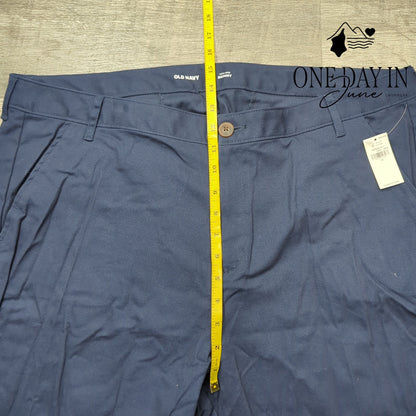Old Navy High Rise Skinny Pants Navy Blue Stretch Chino NWT Size 18