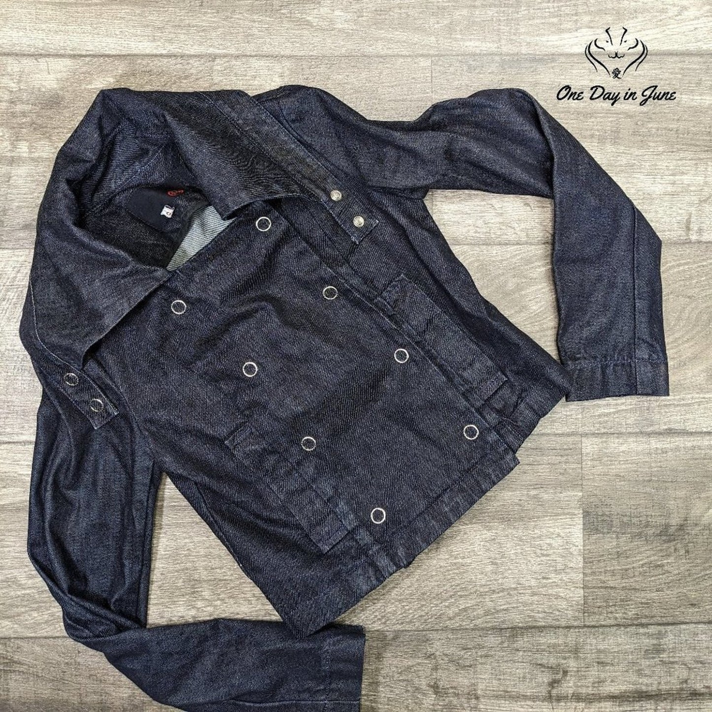 Adriano Goldschmied Snap Front Denim Jacket Size S