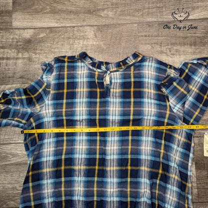 St. John's Bay Long Sleeve Flannel Shirt Size XXL