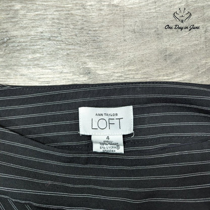 Loft Front Slit Pencil Skirt Size 4