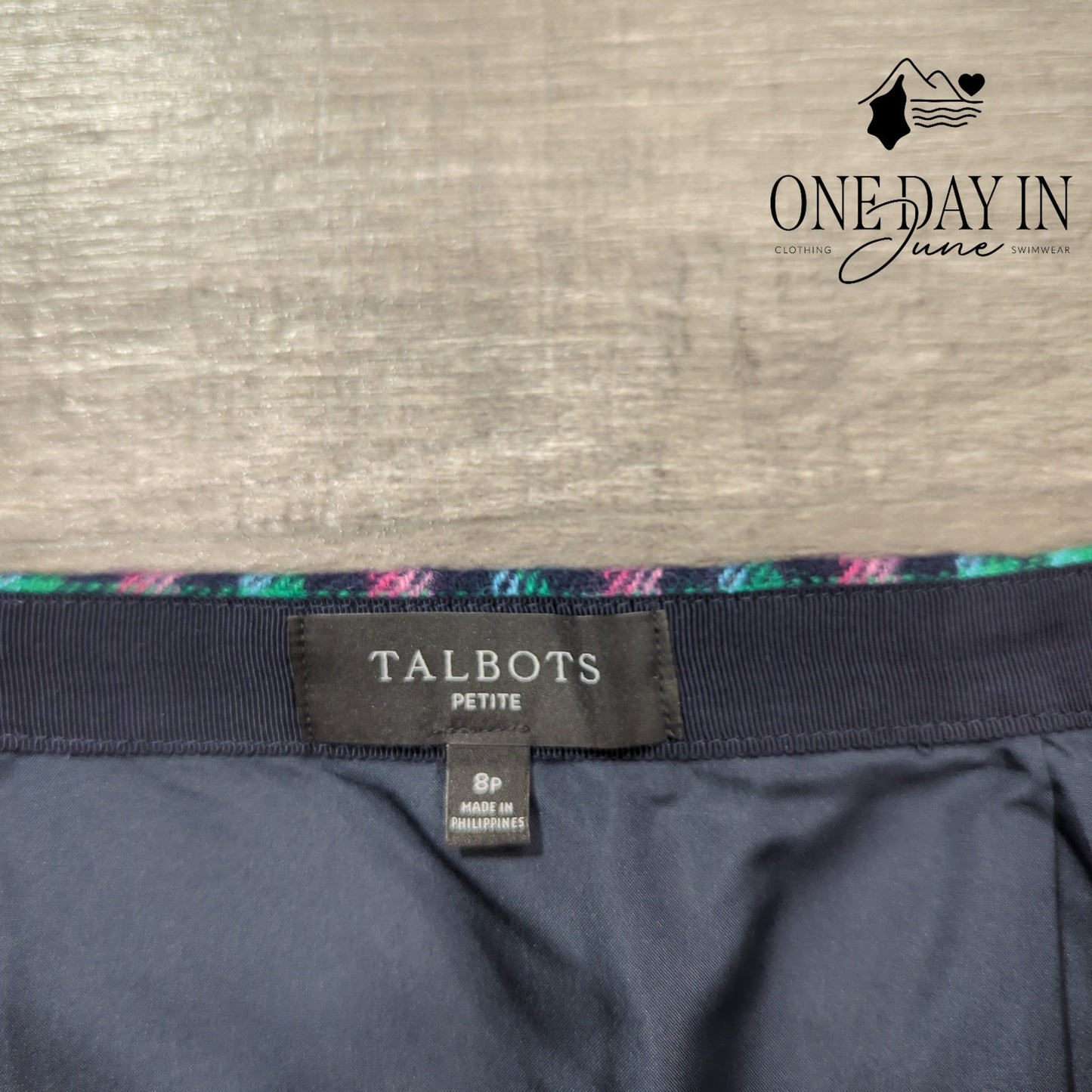 Talbots Petite Wool Lined Skirt Size 8P