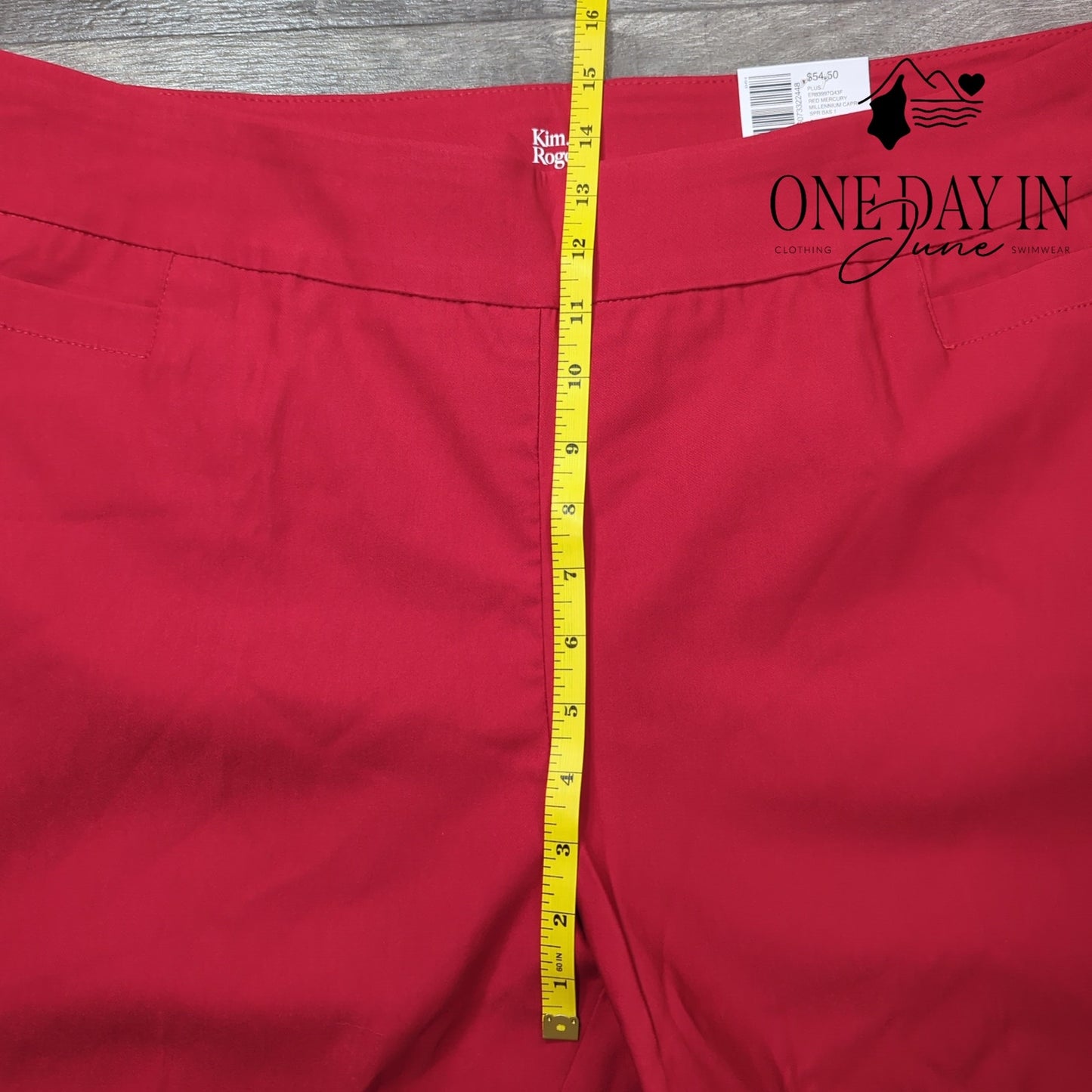 Kim Rogers Plus Size Milllenium Capri Pants Size 20W