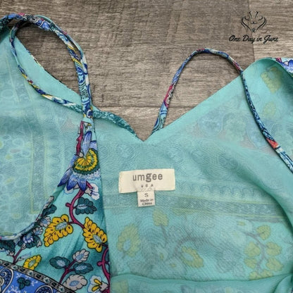 Umgee Sheer Spring Dress Size S