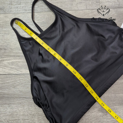 Xersion Removable Cup Midkini Bikini Top Size M
