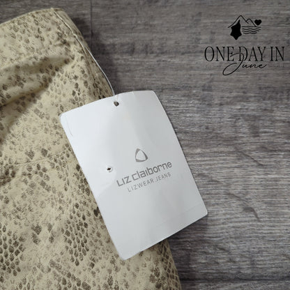 Liz Claiborne Animal Magnatism Straight Leg Pants Size 14