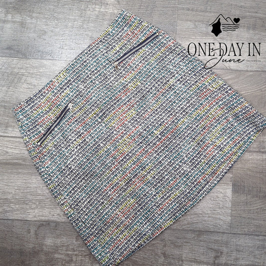 Loft Lined Mini Skirt Size 6