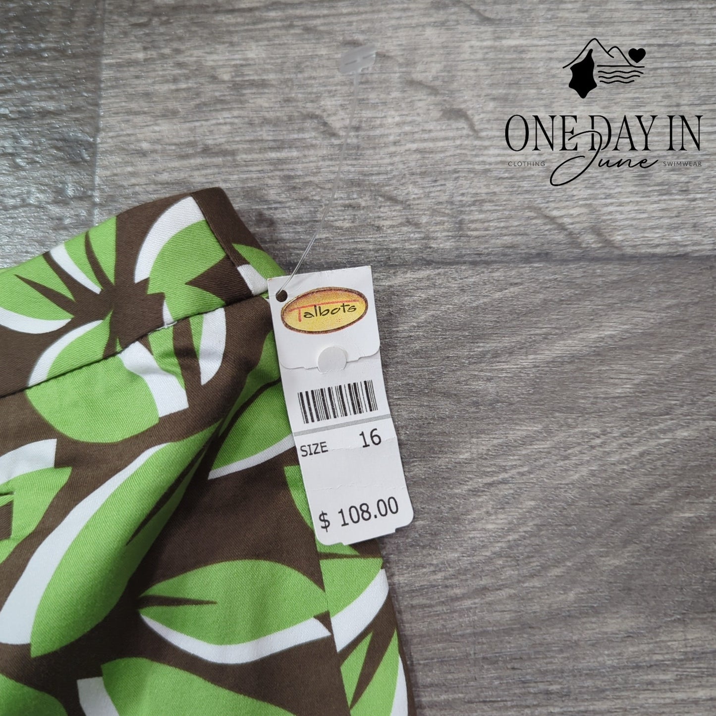 Talbots Tropical Straight Leg Pants Size 16