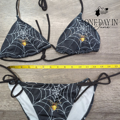 Charmleaks Adjustable Triangle Bikini Swimsuit Size M