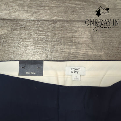 Crown & Ivy Cropped Dress Pants Size 16