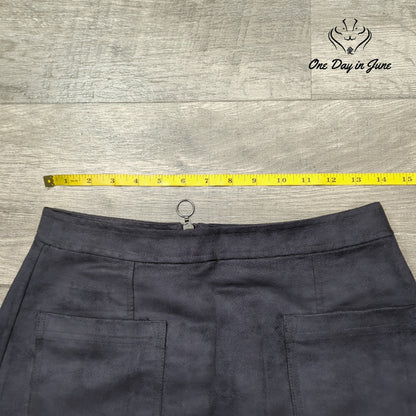Old Navy Faux Suede Mini Skirt Size 2