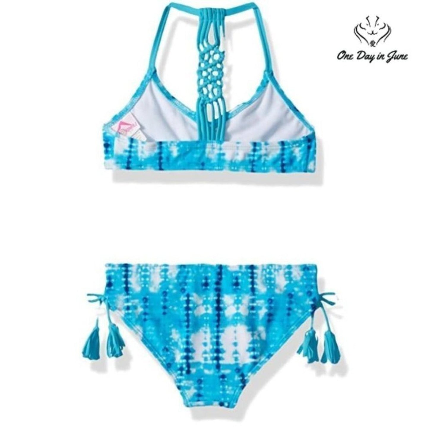 Kanu Surf Willow V-Neck Bikini Swimsuit Size 2T