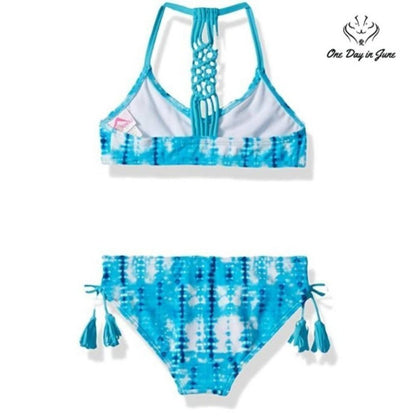 Kanu Surf Willow V-Neck Bikini Swimsuit Size 2T