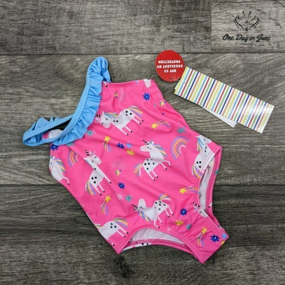 Wippette Ruffle Trim One Piece Swimsuit Size 24mths