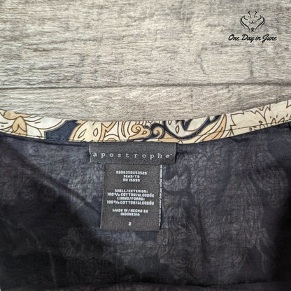 Apostrophe Lined A Line Skirt Size 2