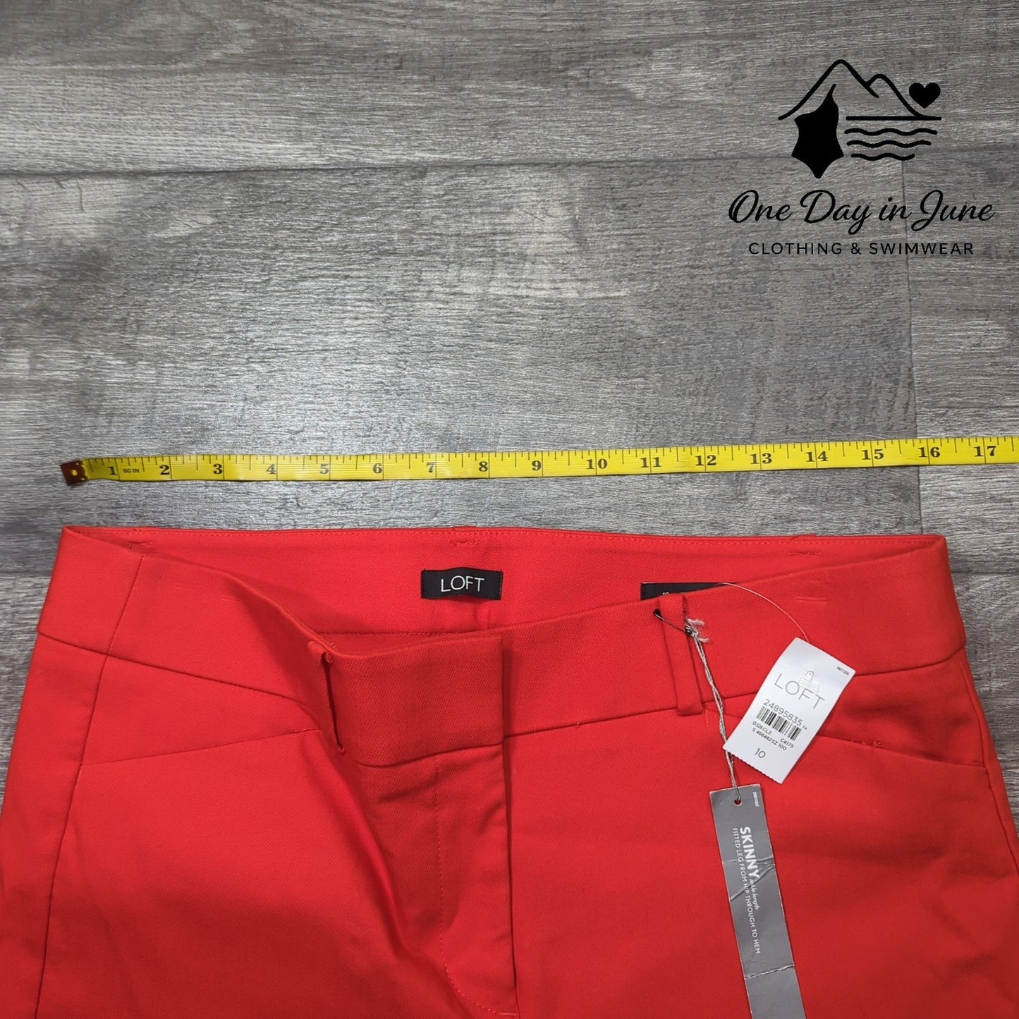 Loft Marisa Skinny Pants Size 10