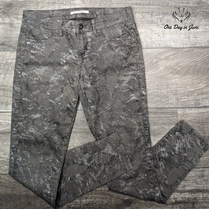 Rich & Skinny Snake Skin Jeans Size 26 (2)