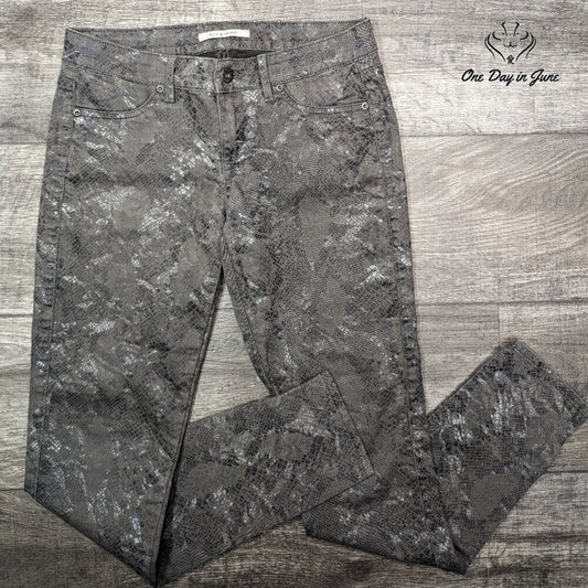 Rich & Skinny Snake Skin Jeans Size 26 (2)