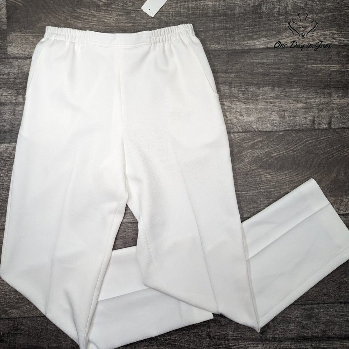 Draper's & Damon's Pull On Straight Leg Pants Size 6