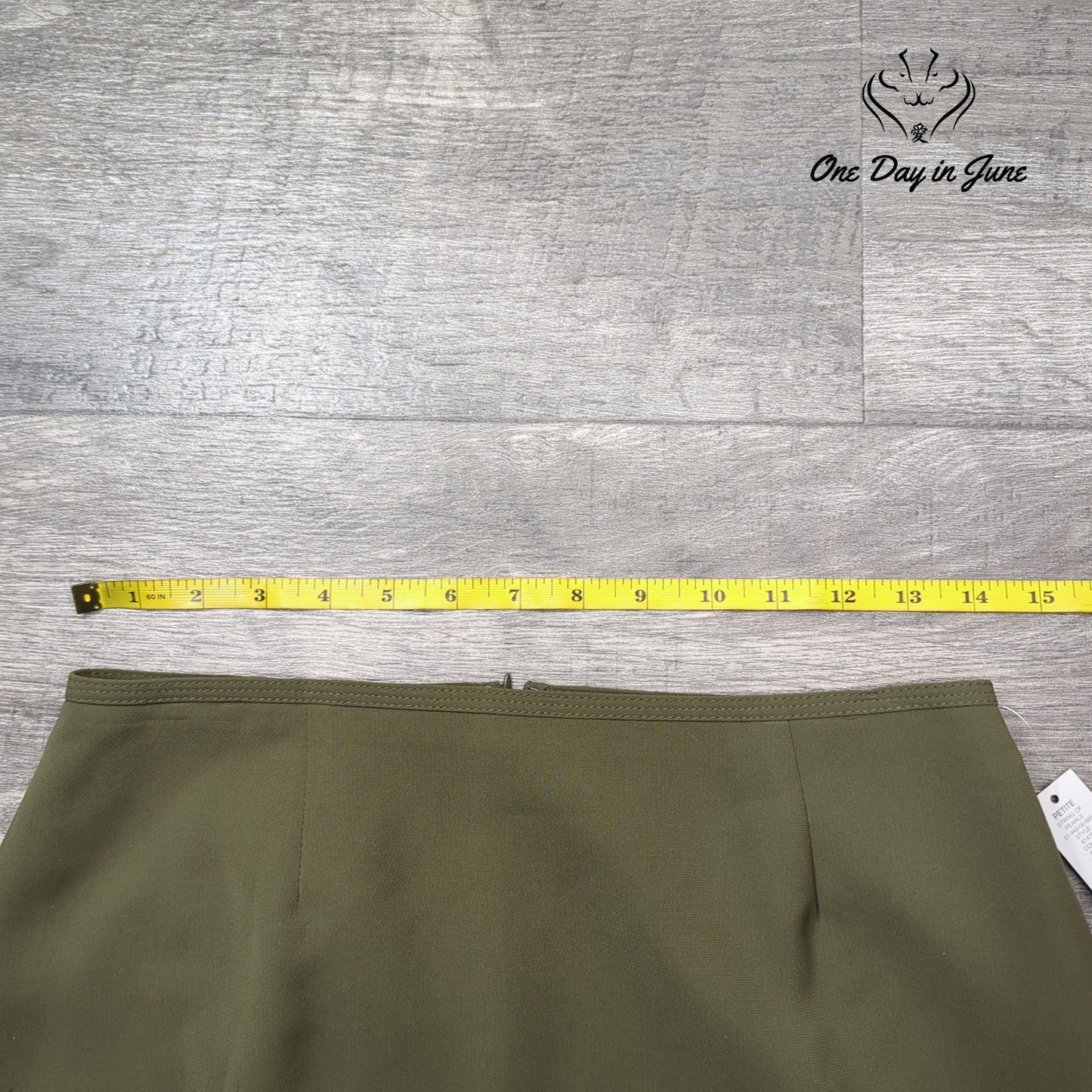 Kate Hill Petite Pencil Skirt Size 8P