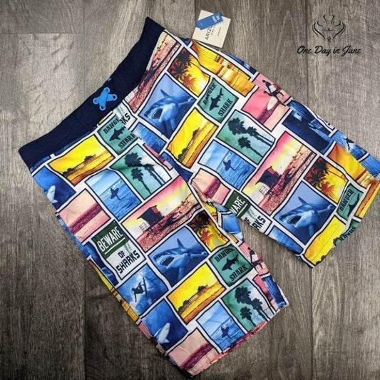 Arizona Jean Co. Boys Swim Trunks Size L 14/16