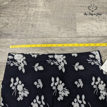Linda Matthews Floral Midi Skirt Size L