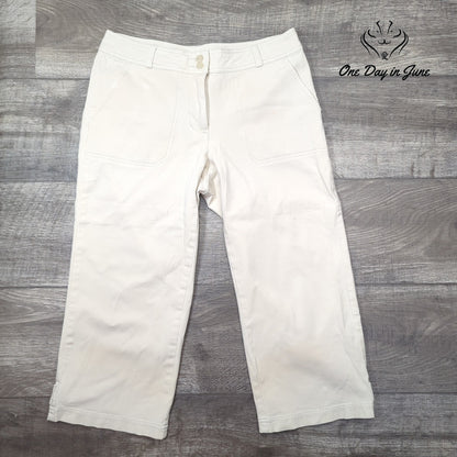Coldwater Creek Petite Cropped Pants Size 8P