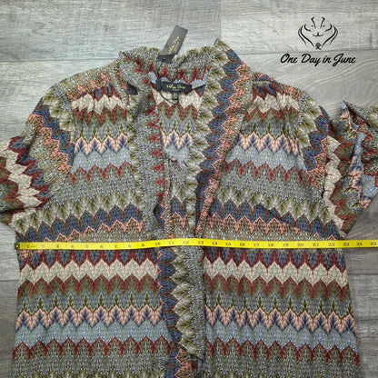Melissa Paige Long Sleeve Top Size 2X
