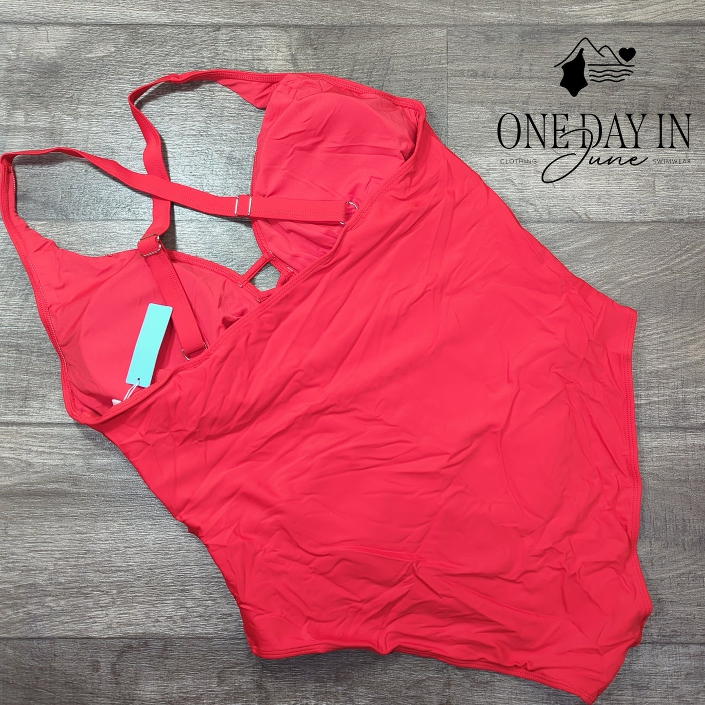 Yonique Plus Size One Piece Swimsuit Size 20W